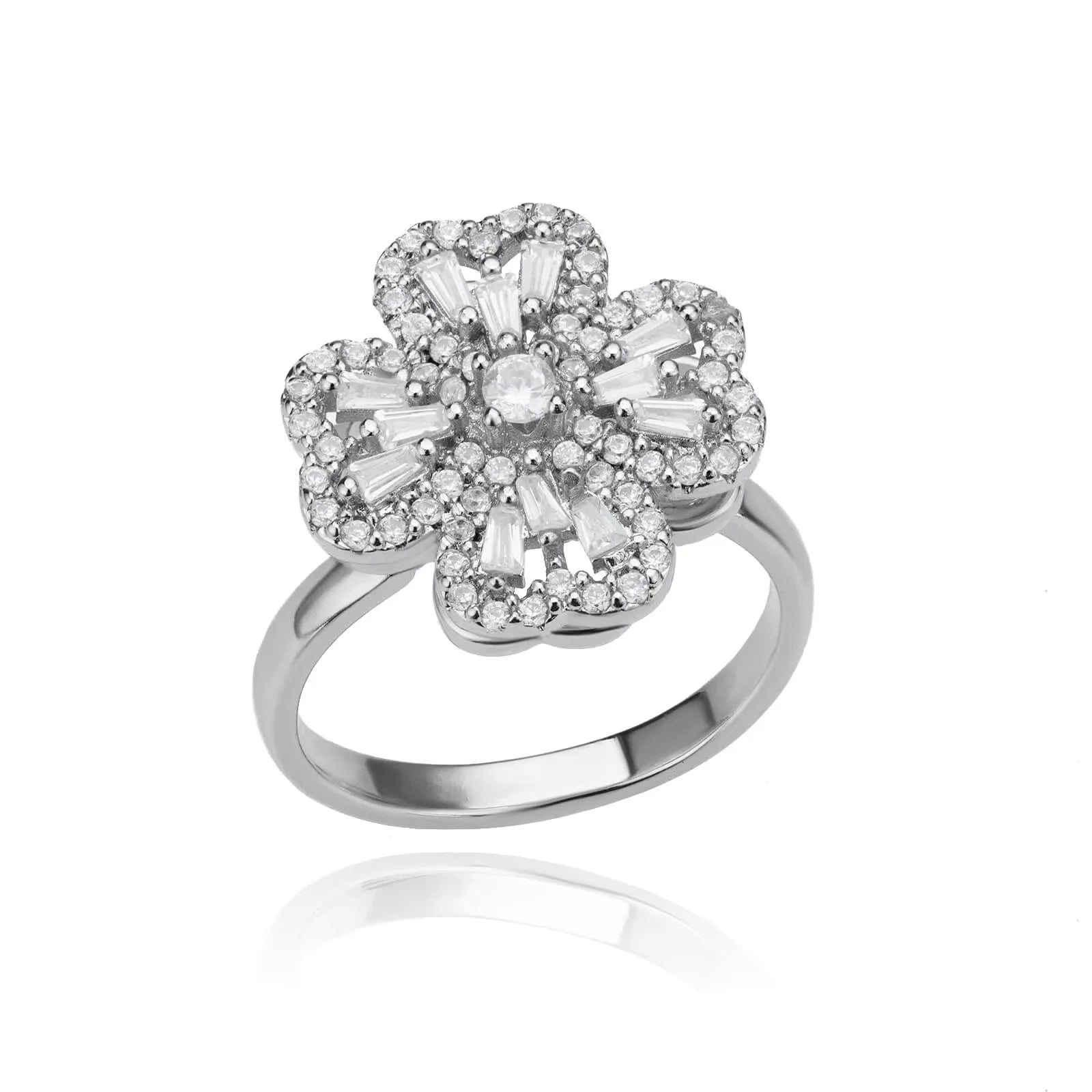 Sun & Star Fidget Ring – Stainless Steel