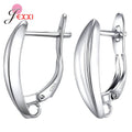 Sterling Silver 925 DIY Earring Findings Women Jewelry Component