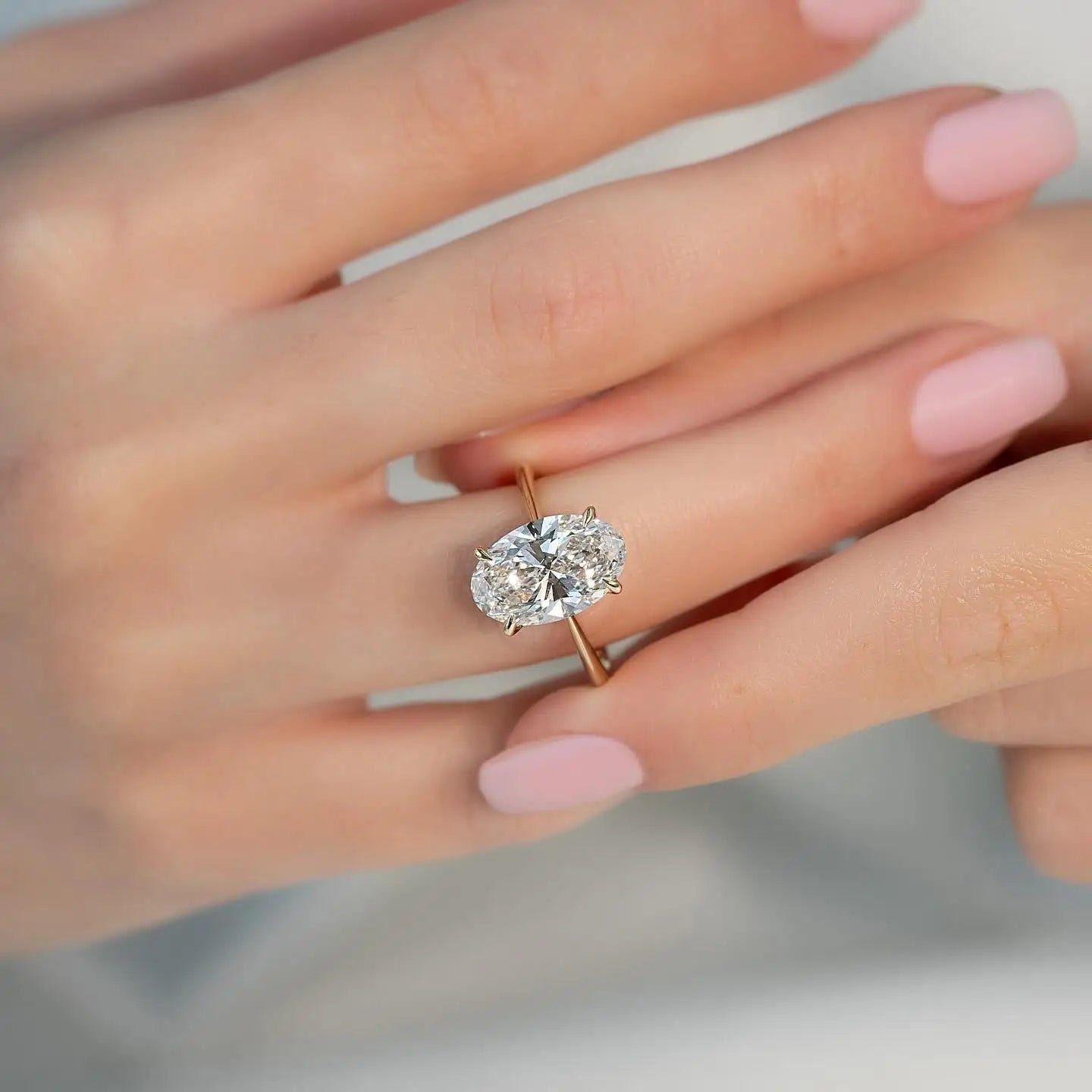 Women's 925 Silver 1-8CT Zircon Wedding Band Engagement Ring